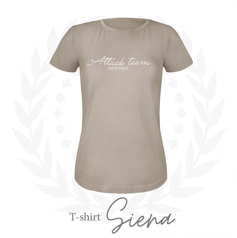 Cotton fabric of the Siena T-shirt in several colors