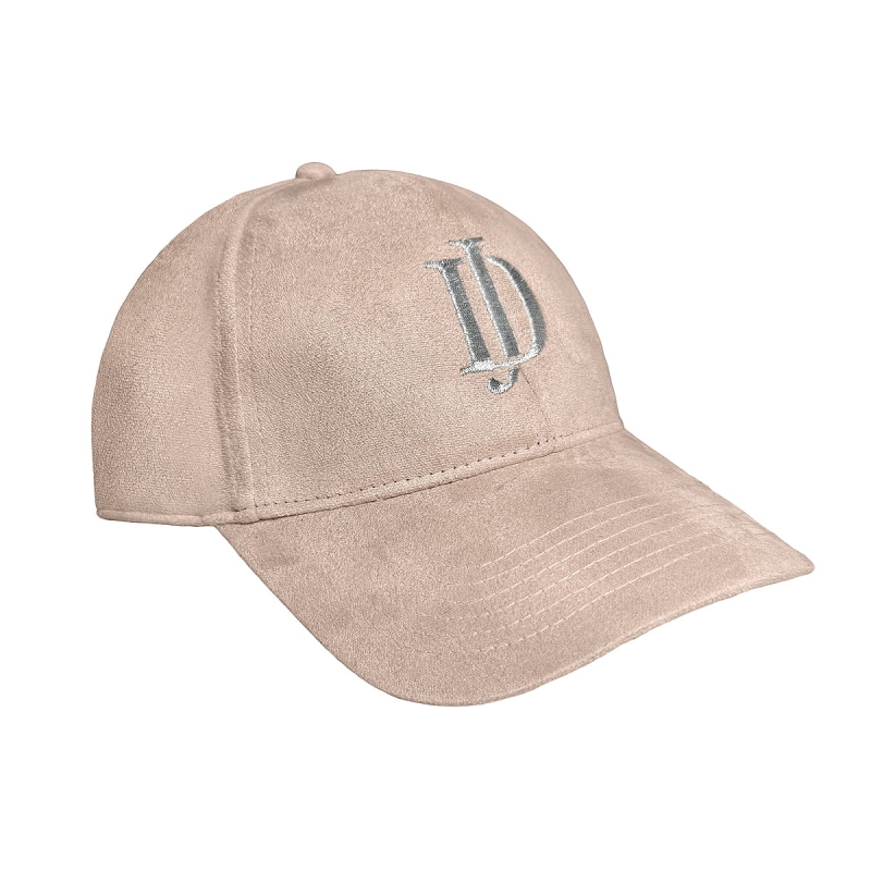 Ally baseball cap in black and light pink