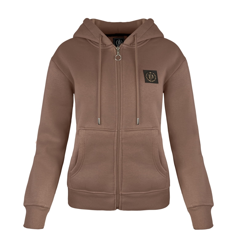 Sara tracksuit set in beige and brown