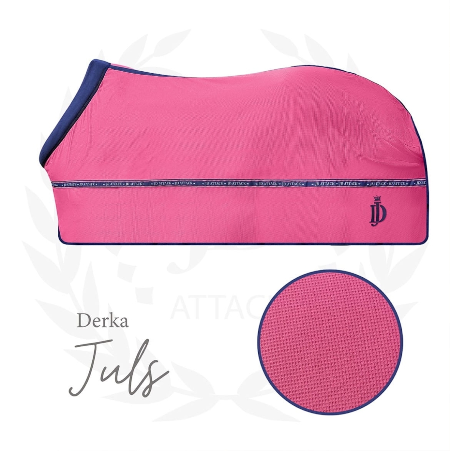 JD ATTACK Juls summer horse rug in airy waffle fabric