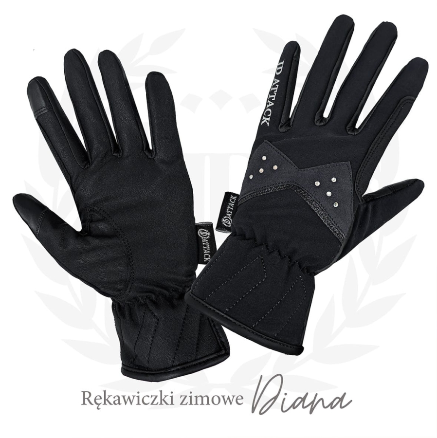 Diana JD ATTACK insulated winter riding gloves