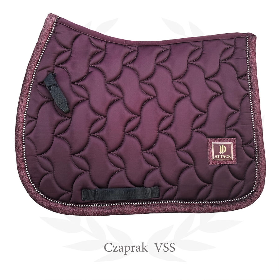 Dafne JD ATTACK saddle pad with crystals and quilting