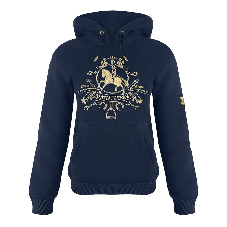 Bluza jeździecka z kapturem Royal JD ATTACK