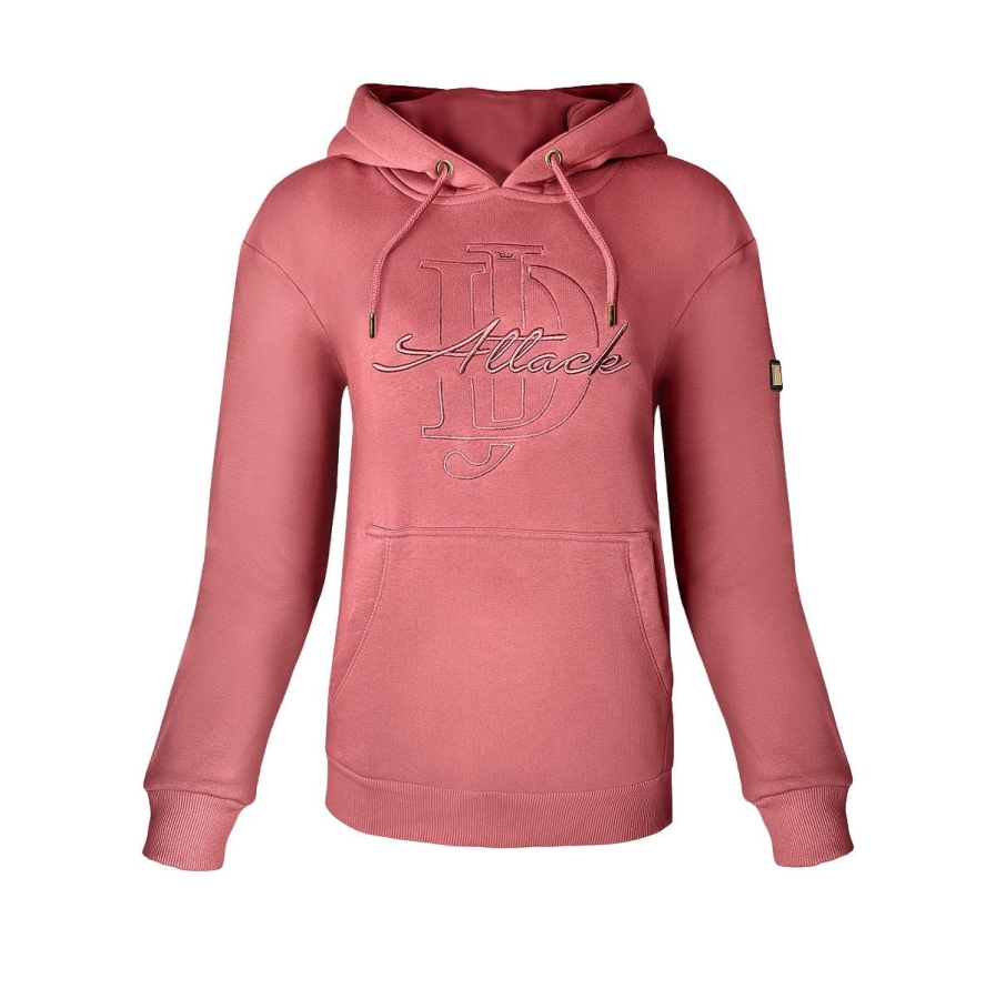 Alison JD ATTACK riding sweatshirt with a tonal embroidered logo