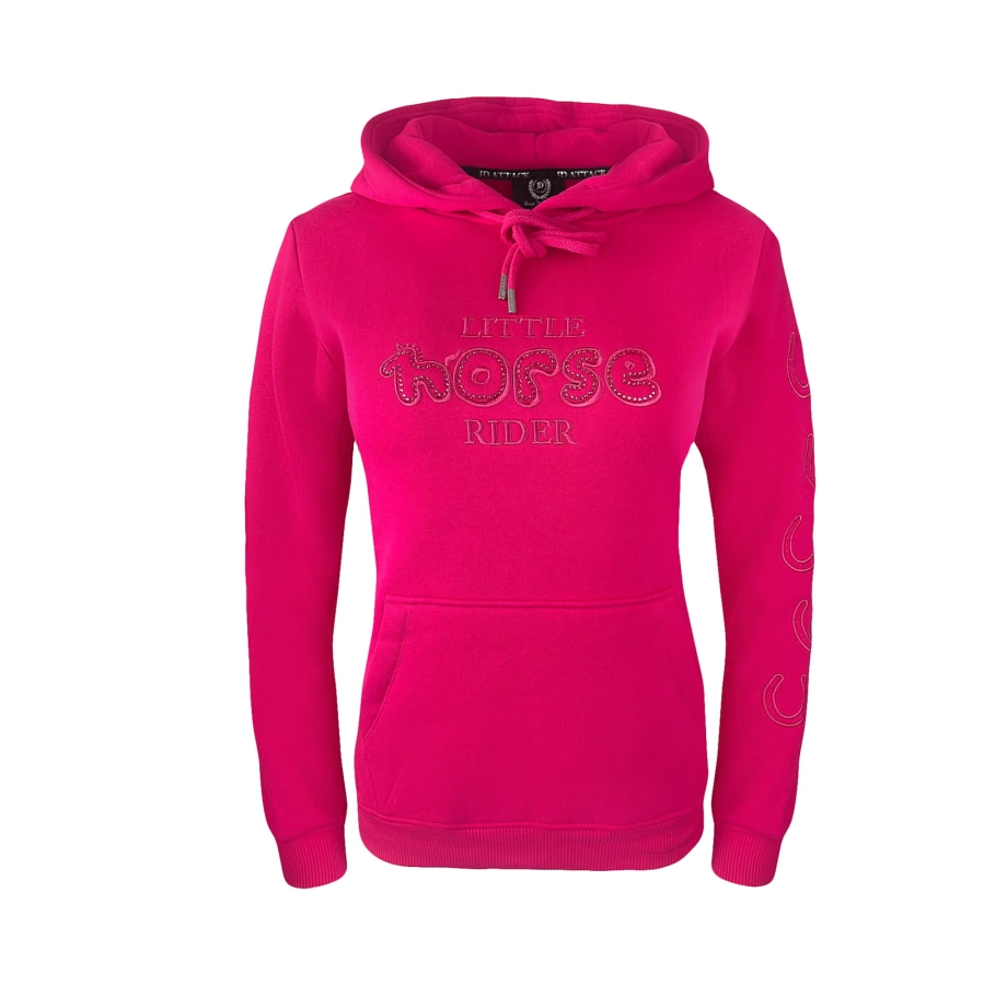 Bluza dziecięca Candy JD ATTACK z kapturem i nadrukiem Little Horse Rider