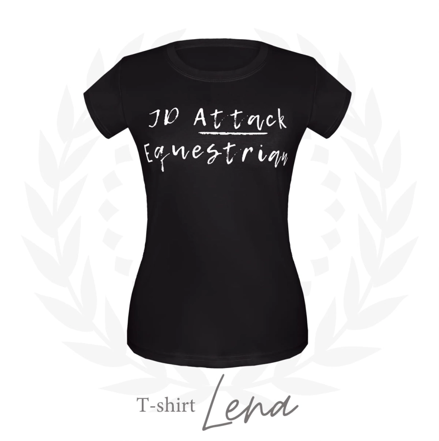 T-shirt Lena z nadrukiem JD Equestrian, ujęcie 3