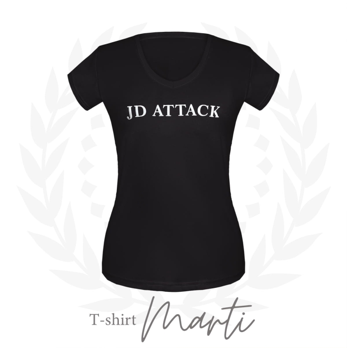 T-shirt Marti z wypukłym lub brokatowym logo