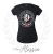 T-shirt Alessia z bawełny z eleganckim logo, ujęcie 4