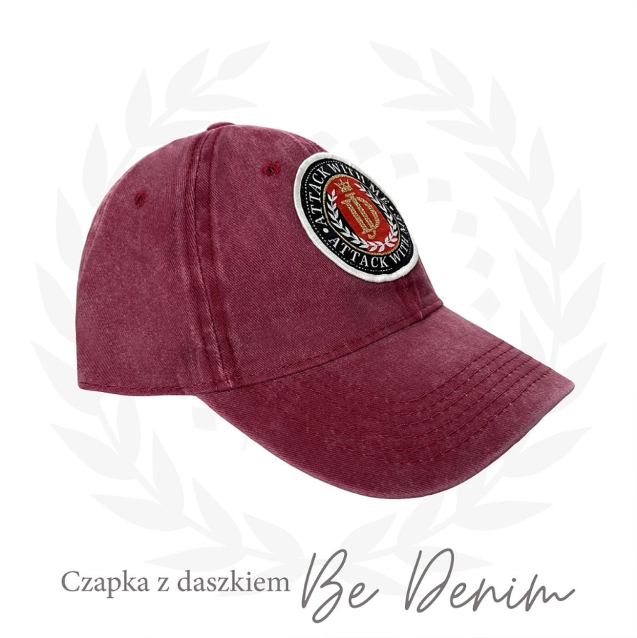 Czapka z daszkiem Be Denim z materiału jak jeans, ujęcie 4