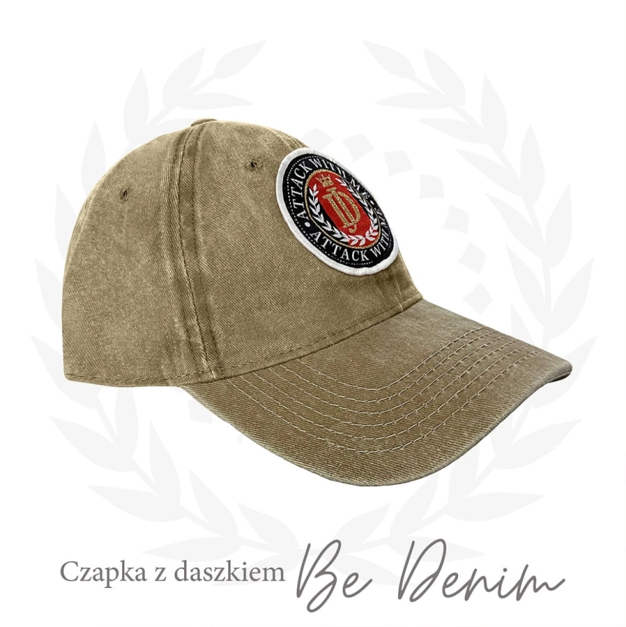 Czapka z daszkiem Be Denim z materiału jak jeans, ujęcie 5