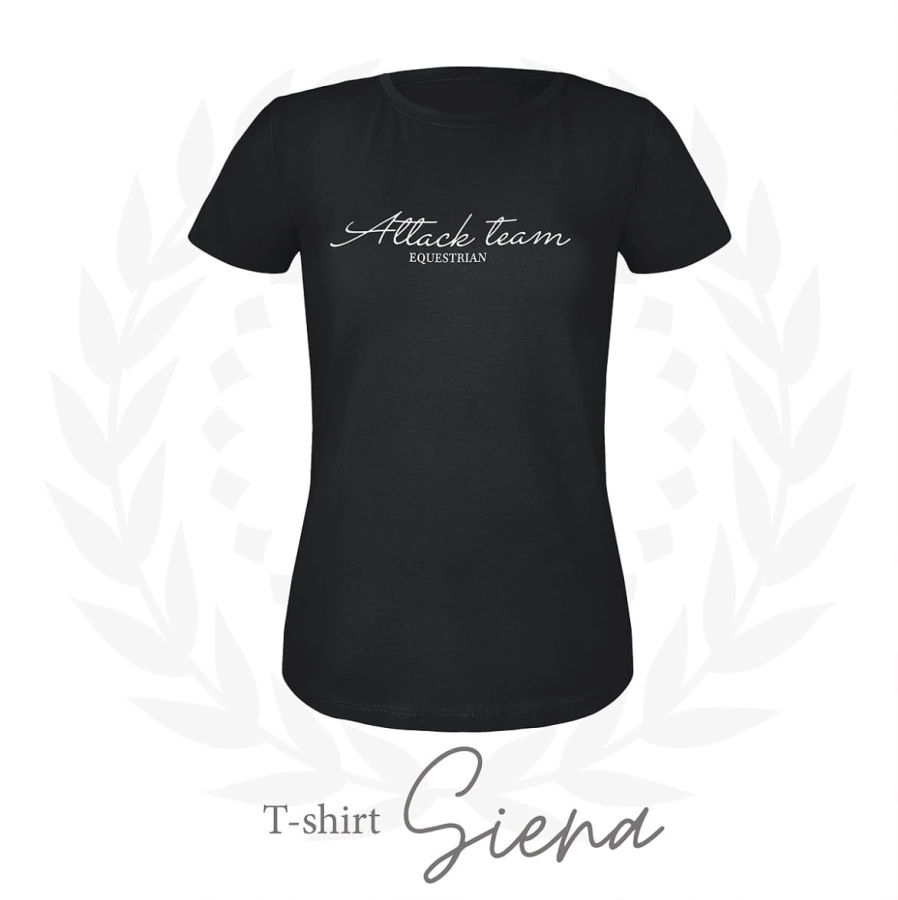 T-shirt Siena z bawełny z subtelnym logo, ujęcie 4
