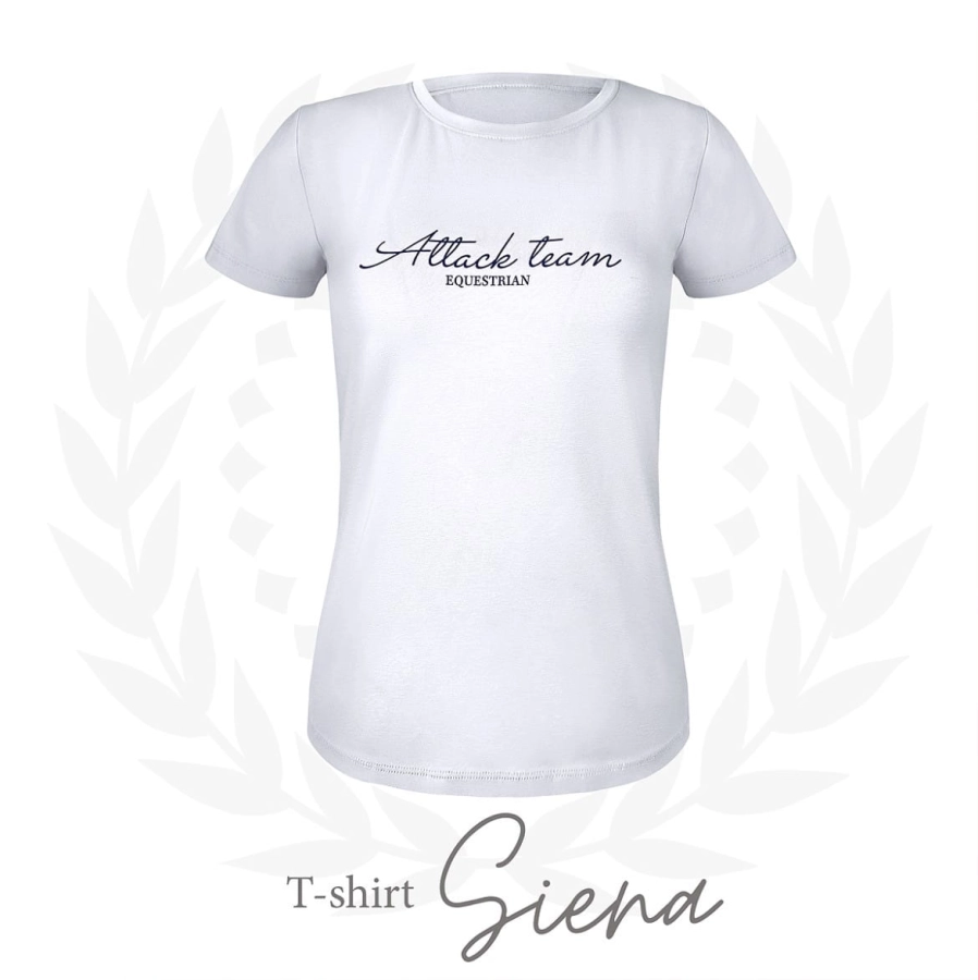 T-shirt Siena z bawełny z subtelnym logo, ujęcie 5