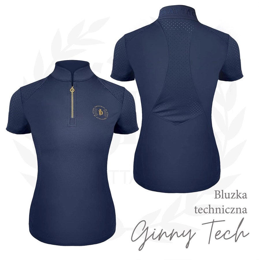 Bluzka techniczna Ginny Tech z krótkim rękawem, ujęcie 4