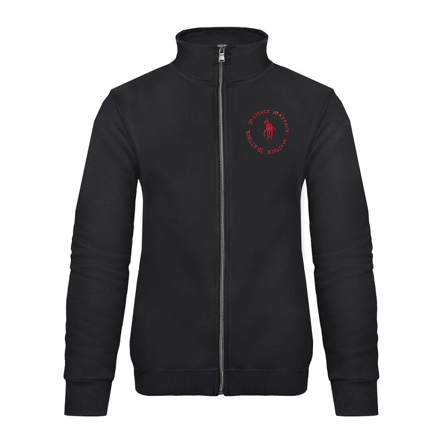 Męska bluza z zamkiem Eric z haftowanym logo