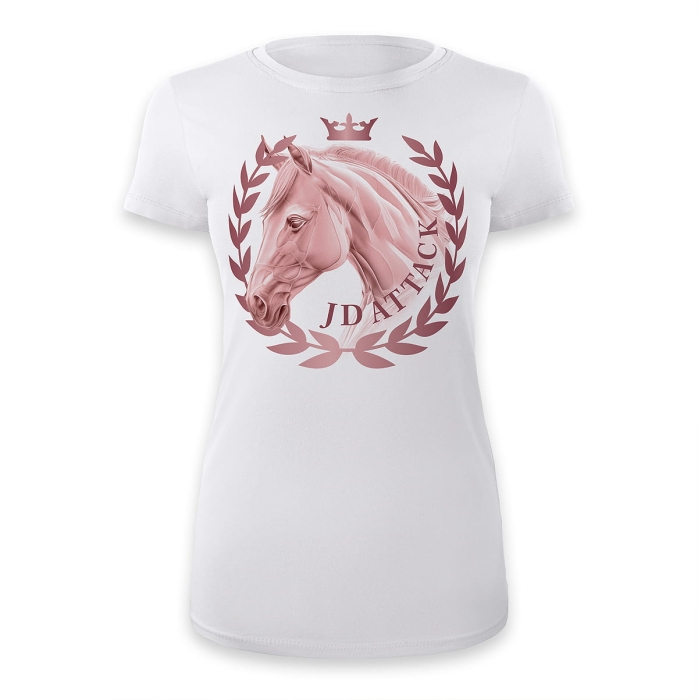 T-shirt Anne z motywem konia