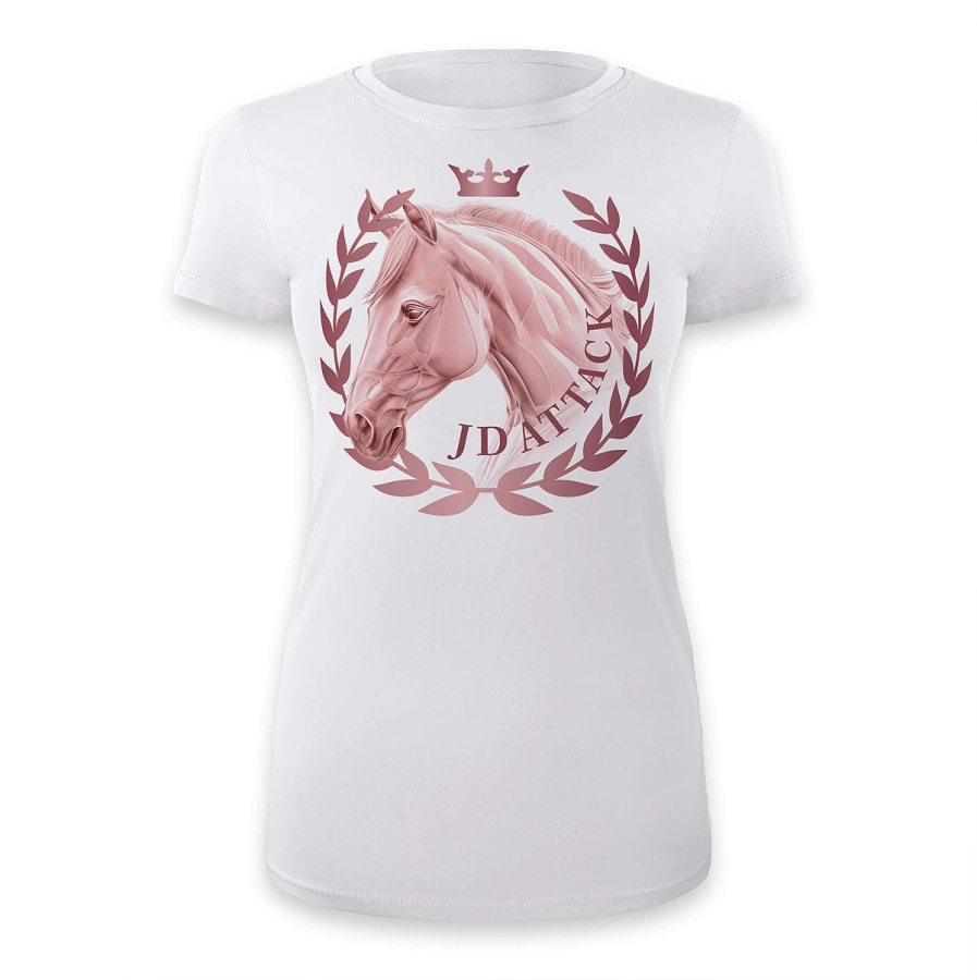 T-shirt Anne z motywem konia