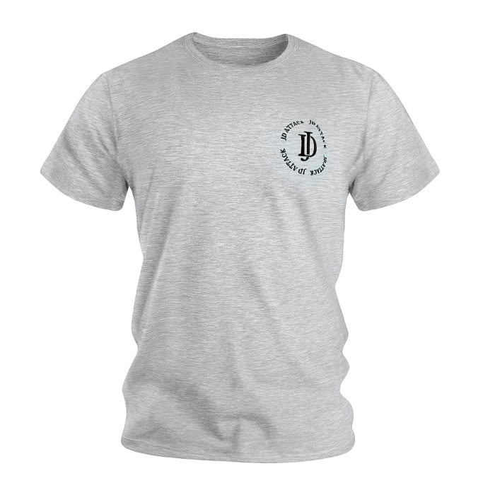 T-shirt męski Lucas z haftowanym logo, ujęcie 2
