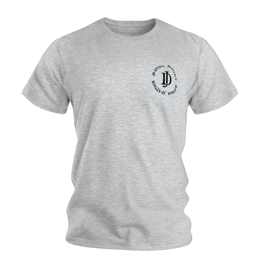 T-shirt męski Lucas z haftowanym logo, ujęcie 2