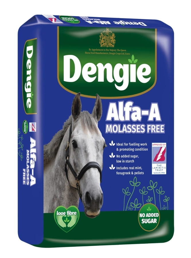 Dengie Alfa-A Molasses Free 20 kg: sieczka z lucerny z ziołami