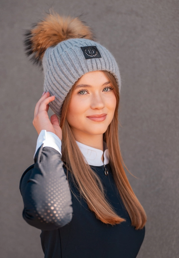 Czapka Jolie z pomponem, ujęcie 13