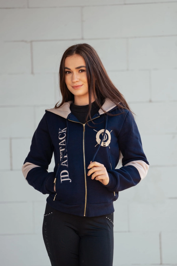 Bluza z zamkiem Stefanie z kieszeniami na suwak, ujęcie 2