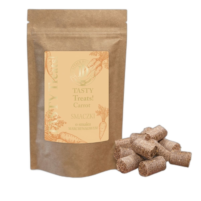 Smaczki dla konia Tasty Treats o smaku marchewkowym