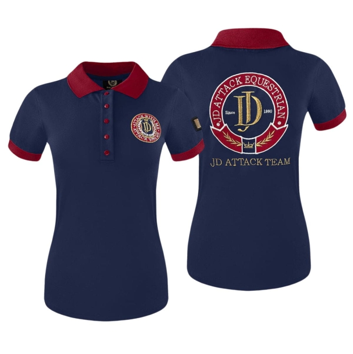 Damska koszulka polo Pollyanna z haftowanym logo