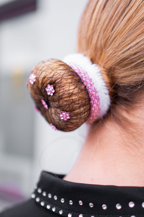 Zestaw do włosów Blush na zawody jeździeckie