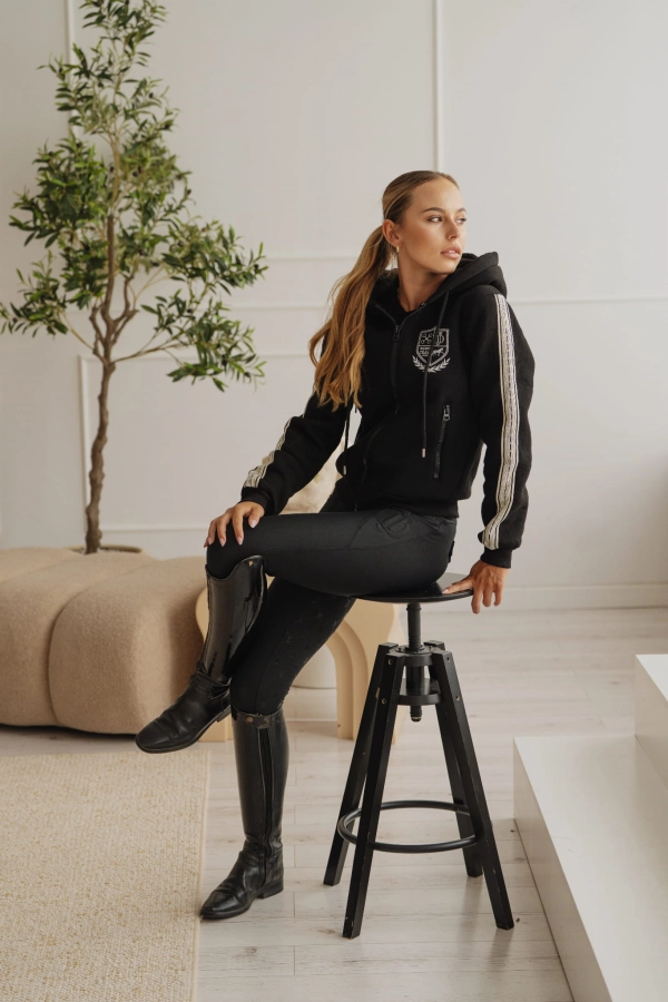 Bluza rozpinana Sally z ozdobnym lampasem, ujęcie 4
