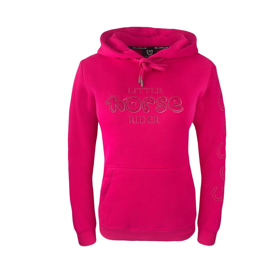 Bluza dziecięca Candy z kapturem i nadrukiem Little Horse Rider
