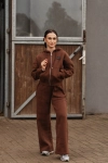 Komplet dresowy Camilla brązowy