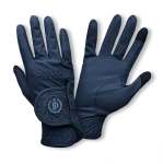 Tara insulated riding gloves, navy