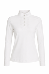 Linda Children's Long Sleeve Competition Shirt, White