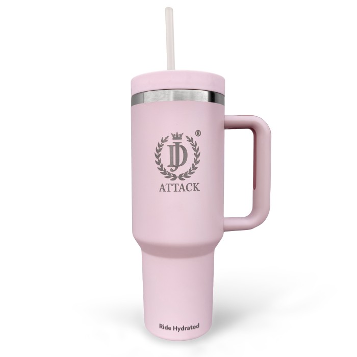 Kubek termiczny 1200 ml Ride Hydrated ze stali nierdzewnej trzymający zimno 8 godzin i ciepło 6 godzin.