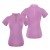 Koszulka techniczna do jazdy konnej Bellarose, kolor fioletowy, kolor liliowy, delikatne zdobienia.