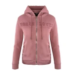 Bluza dziecięca z zamkiem Horse Lover różowa