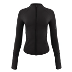 Bluza techniczna z zamkiem Active kolor czarny