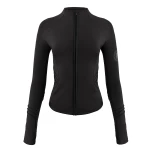 Bluza techniczna z zamkiem Active kolor czarny