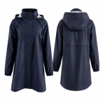 Carmen navy blue raincoat