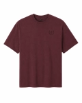Men's Burgundy David T-Shirt