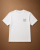 Biały T-shirt Elara JD ATTACK z subtelnym logo na piersi