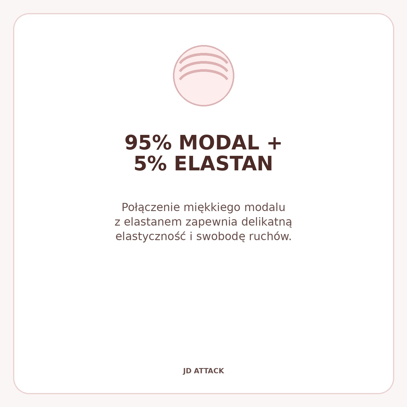 95% modal i 5% elastan w piżamie Dreamy Horses