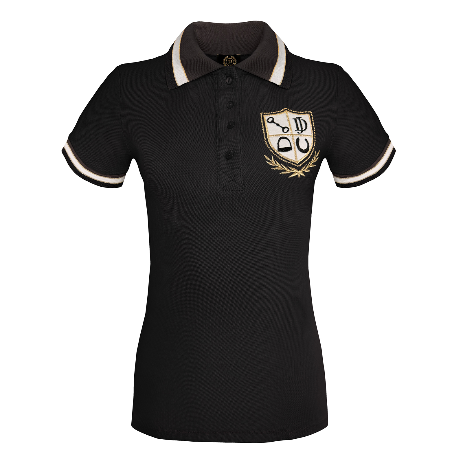 Koszulka polo Clara kolor czarny